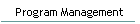 Program Management